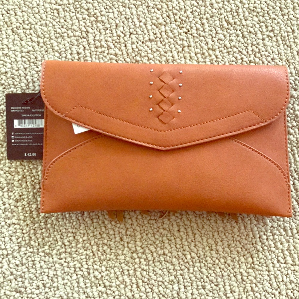 Leather clutch